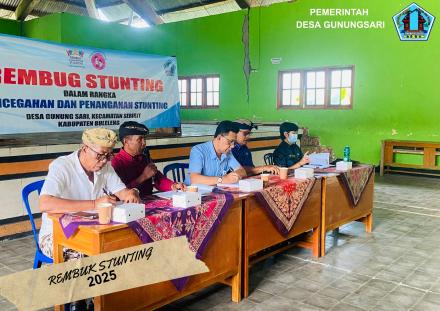 REMBUK STUNTING DESA GUNUNGSARI 2025